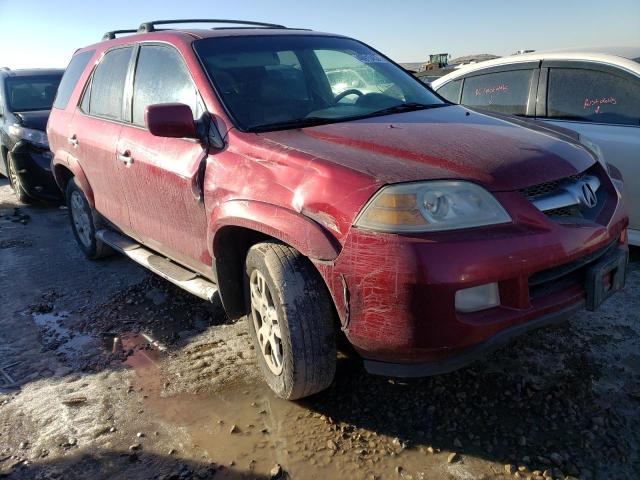 2HNYD18615H538662 - 2005 ACURA MDX TOURIN MAROON photo 4