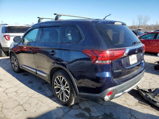 JA4AD3A36GZ004542 - 2016 MITSUBISHI OUTLANDER BLUE photo 2