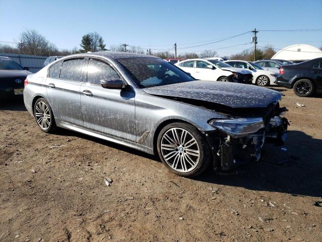 WBAJS7C08LBN96855 - 2020 BMW M550XI GRAY photo 4