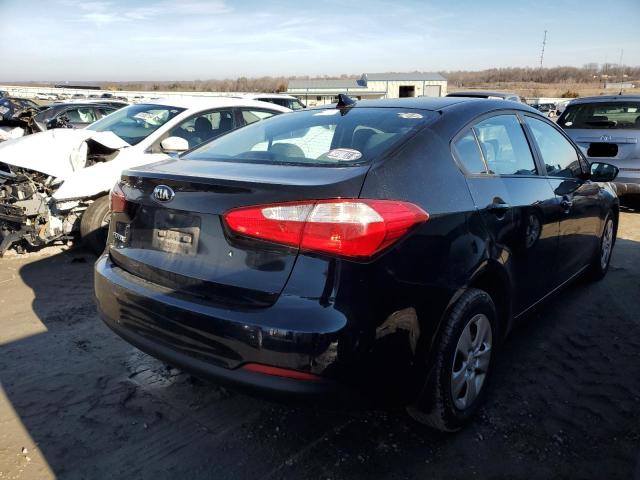 KNAFK4A66F5418893 - 2015 KIA FORTE LX BLACK photo 3