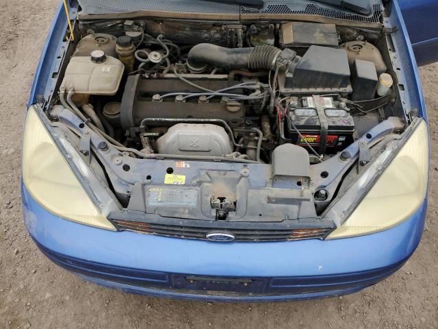 1FAHP34352W357801 - 2002 FORD FOCUS SE BLUE photo 11