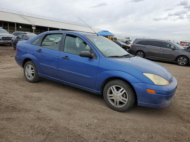 1FAHP34352W357801 - 2002 FORD FOCUS SE BLUE photo 4