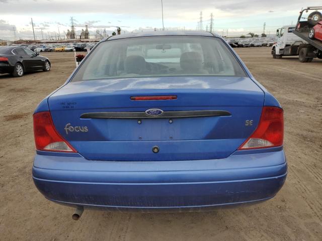 1FAHP34352W357801 - 2002 FORD FOCUS SE BLUE photo 6