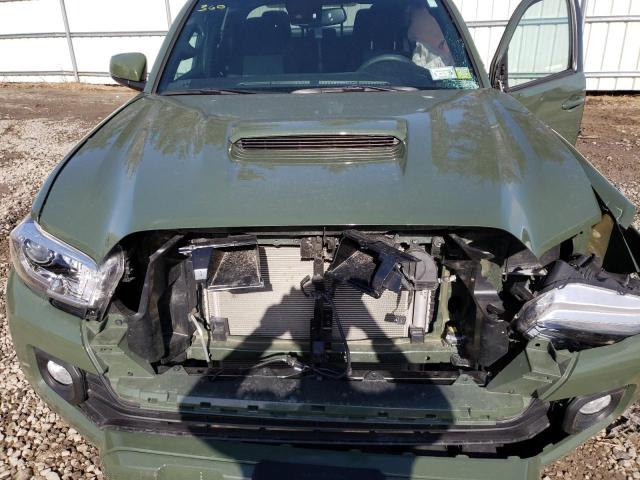 3TMDZ5BNXNM131759 - 2022 TOYOTA TACOMA DOUBLE CAB 绿色 照片 11