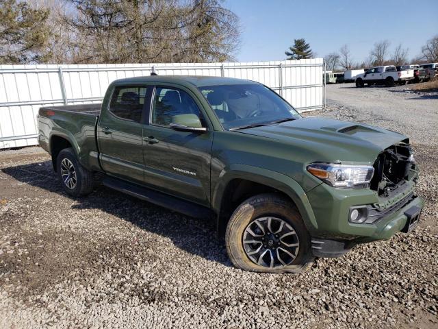 3TMDZ5BNXNM131759 - 2022 TOYOTA TACOMA DOUBLE CAB 绿色 照片 4