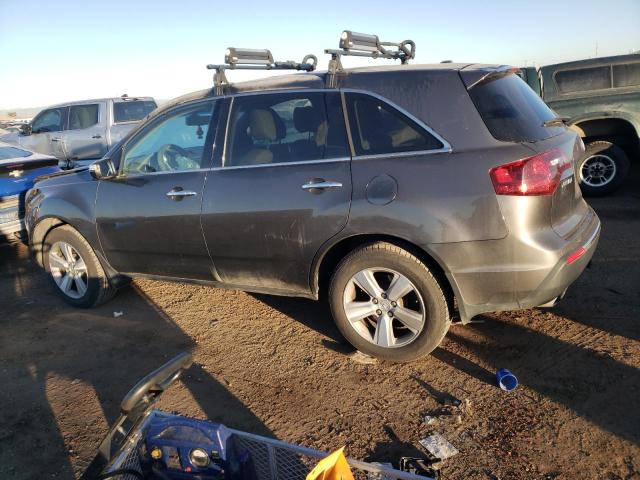 2HNYD2H21BH548008 - 2011 ACURA MDX GRAY photo 2