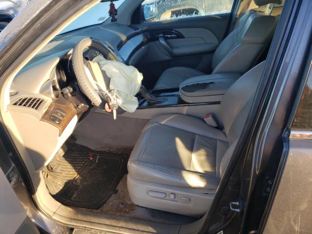 2HNYD2H21BH548008 - 2011 ACURA MDX GRAY photo 7