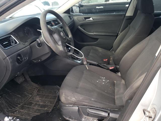 3VW2K7AJ1DM373888 - 2013 VOLKSWAGEN JETTA BASE SILVER photo 7