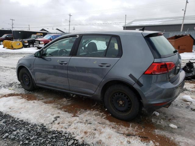 3VW117AU9HM006610 - 2017 VOLKSWAGEN GOLF S GRAY photo 2