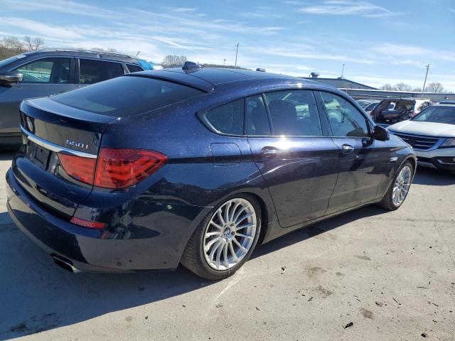 WBASN4C56AC209586 - 2010 BMW 550 GT BLUE photo 3