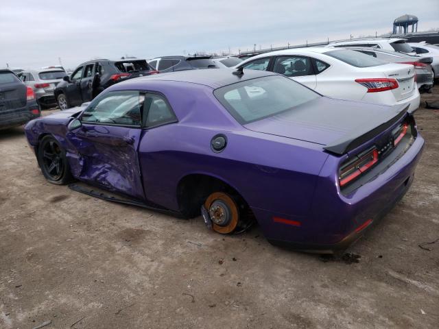 2C3CDZFJ0GH167989 - 2016 DODGE CHALLENGER R/T SCAT PACK PURPLE photo 2