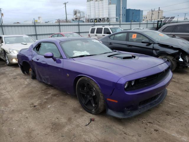 2C3CDZFJ0GH167989 - 2016 DODGE CHALLENGER R/T SCAT PACK PURPLE photo 4