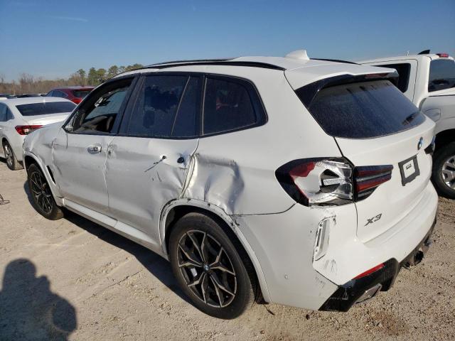 5UX53DP02P9T18085 - 2023 BMW X3 XDRIVE30I WHITE photo 2