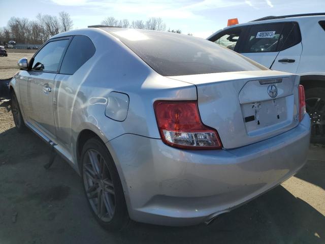 JTKJF5C74B3011814 - 2011 TOYOTA SCION TC ვერცხლისფერი ფოტო 2