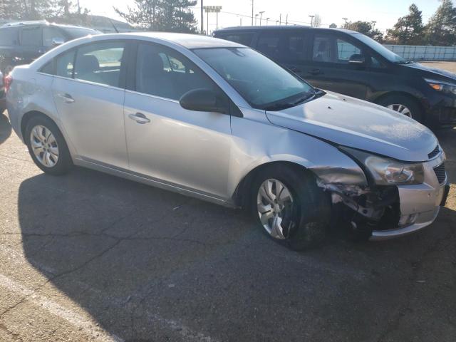 1G1PC5SH4C7258466 - 2012 CHEVROLET CRUZE LS SILVER photo 4