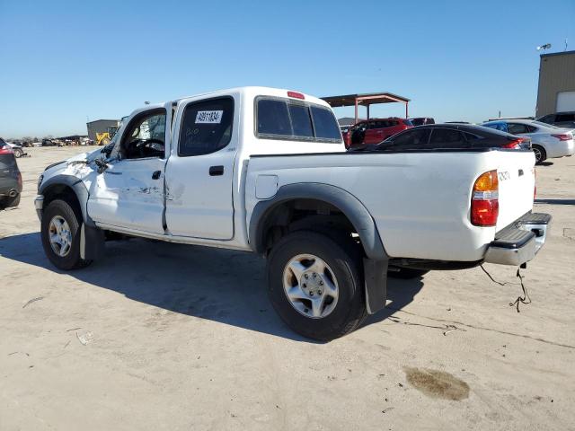 5TEGM92N72Z113950 - 2002 TOYOTA TACOMA DOUBLE CAB PRERUNNER WHITE photo 2