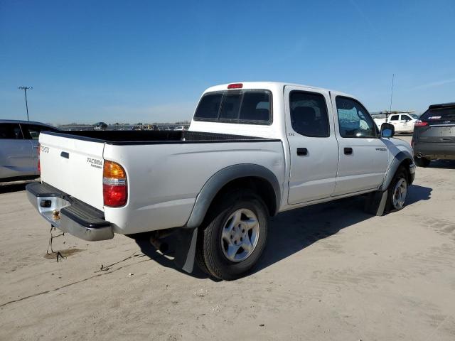 5TEGM92N72Z113950 - 2002 TOYOTA TACOMA DOUBLE CAB PRERUNNER WHITE photo 3