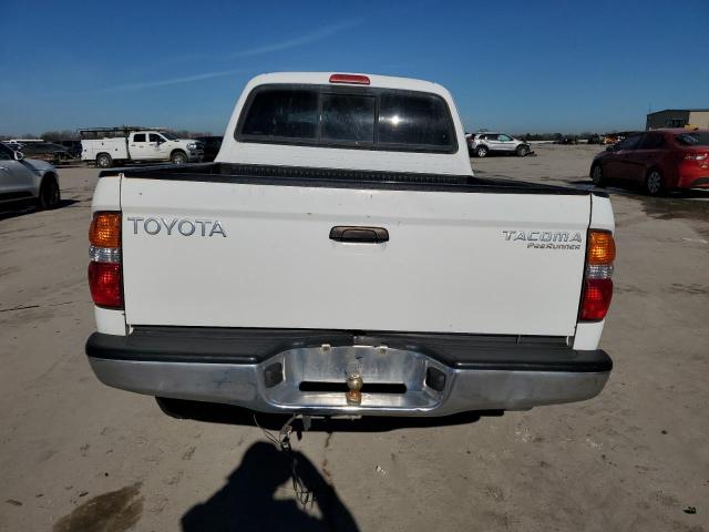 5TEGM92N72Z113950 - 2002 TOYOTA TACOMA DOUBLE CAB PRERUNNER WHITE photo 6