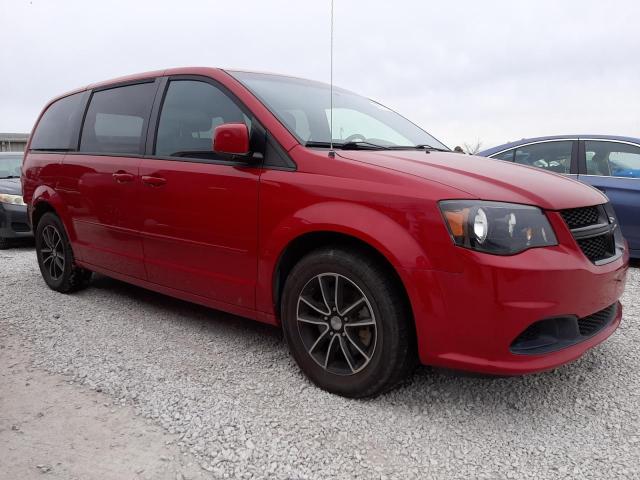 2C4RDGBG7GR176722 - 2016 DODGE GRAND CARA SE RED photo 4