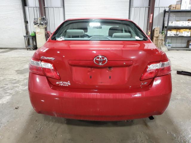 4T1BE46K99U324771 - 2009 TOYOTA CAMRY BASE RED photo 6