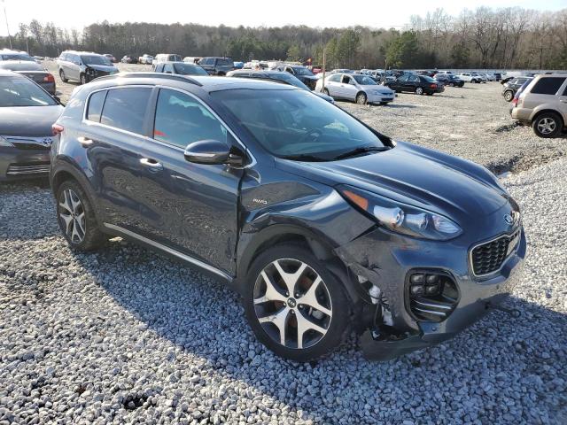 KNDPRCA62J7391203 - 2018 KIA SPORTAGE SX GRAY photo 4