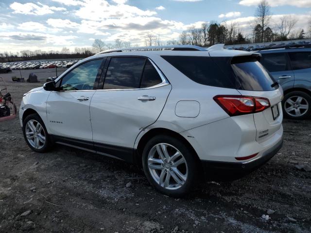 2GNAXXEV1K6114023 - 2019 CHEVROLET EQUINOX PREMIER WHITE photo 2