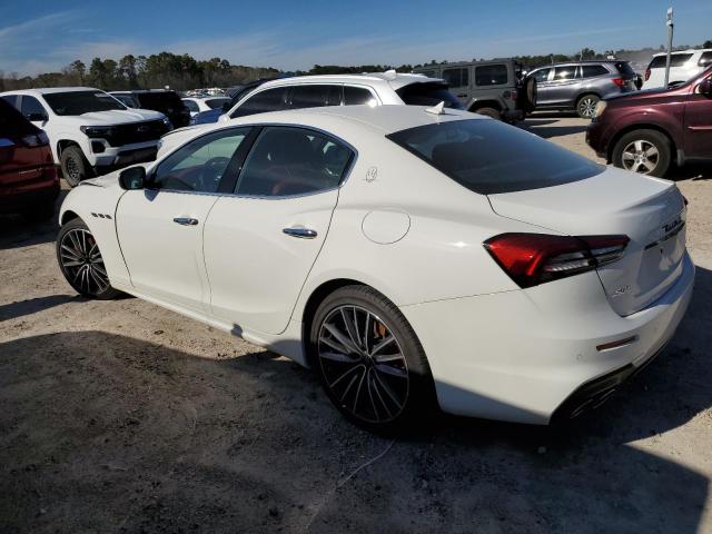 ZAM57YTA5M1368402 - 2021 MASERATI GHIBLI S WHITE photo 2