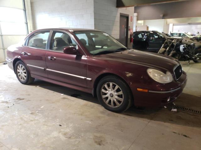 KMHWF35HX4A048349 - 2004 HYUNDAI SONATA GLS BURGUNDY photo 4