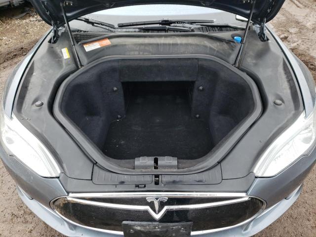 5YJSA1H12EFP44197 - 2014 TESLA MODEL S ნაცრისფერი ფოტო 11