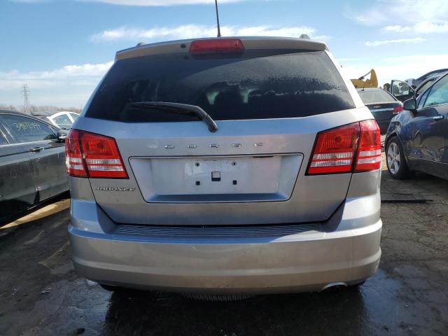 3C4PDCAB6HT691490 - 2017 DODGE JOURNEY SE SILVER photo 6