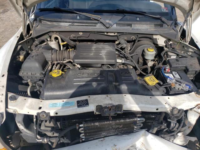 1B7GL26N6YS540683 - 2000 DODGE DAKOTA WHITE photo 11