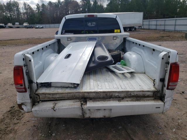 1B7GL26N6YS540683 - 2000 DODGE DAKOTA WHITE photo 6