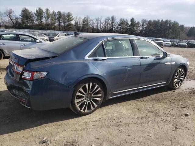 1LN6L9SP1J5606245 - 2018 LINCOLN CONTINENTA SELECT BLUE photo 3