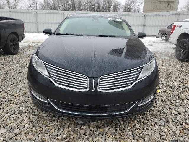 3LN6L2LU0ER824305 - 2014 LINCOLN MKZ HYBRID BLACK photo 5