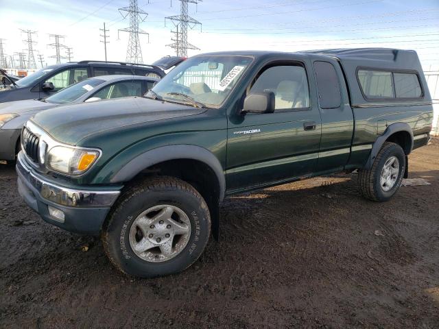 5TESN92N21Z821254 - 2001 TOYOTA TACOMA XTRACAB PRERUNNER GREEN photo 1