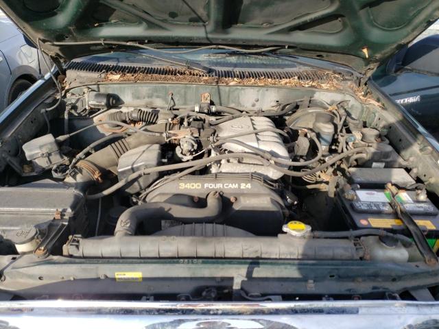 5TESN92N21Z821254 - 2001 TOYOTA TACOMA XTRACAB PRERUNNER მწვანე ფოტო 11