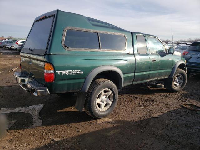 5TESN92N21Z821254 - 2001 TOYOTA TACOMA XTRACAB PRERUNNER მწვანე ფოტო 3