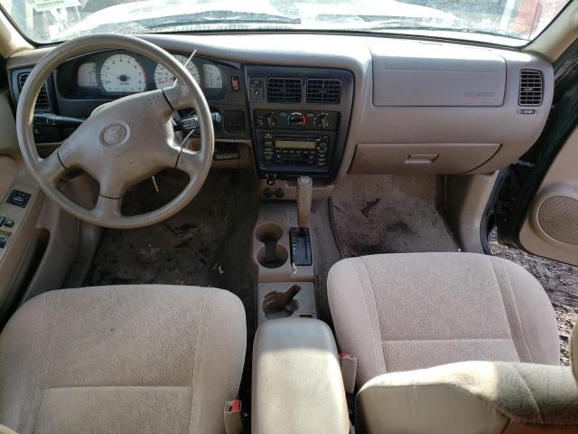 5TESN92N21Z821254 - 2001 TOYOTA TACOMA XTRACAB PRERUNNER მწვანე ფოტო 8