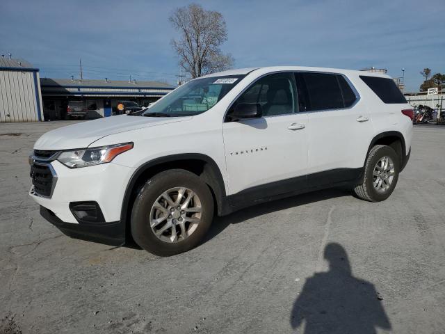 1GNERFKW7JJ166504 - 2018 CHEVROLET TRAVERSE LS WHITE photo 1