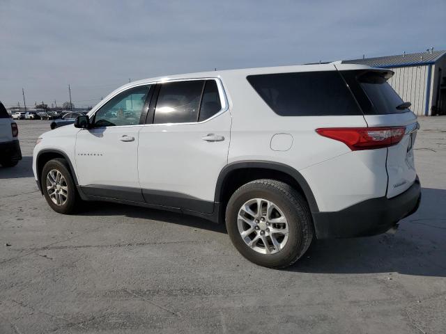 1GNERFKW7JJ166504 - 2018 CHEVROLET TRAVERSE LS WHITE photo 2