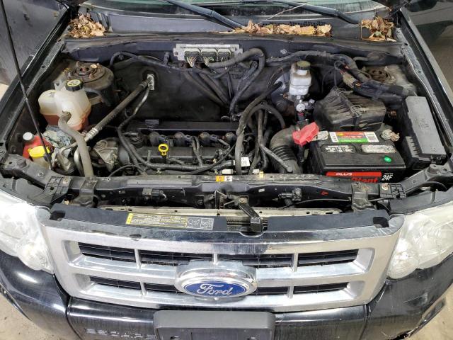 1FMCU9D79CKA35699 - 2012 FORD ESCAPE XLT BLACK photo 11