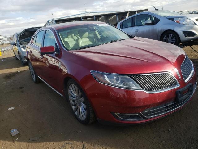 1LNHL9EK0DG609865 - 2013 LINCOLN MKS RED photo 4