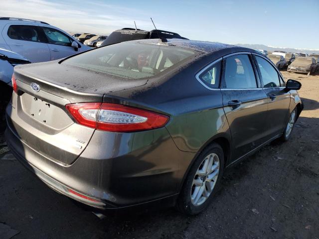 3FA6P0HD7GR196905 - 2016 FORD FUSION SE CHARCOAL photo 3