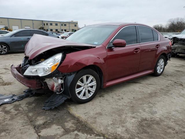 4S3BMBC64A3244503 - 2010 SUBARU LEGACY 2.5I PREMIUM RED photo 1