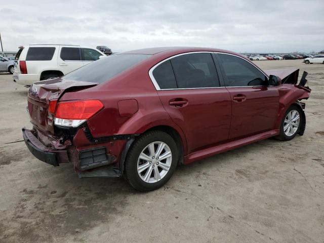 4S3BMBC64A3244503 - 2010 SUBARU LEGACY 2.5I PREMIUM RED photo 3