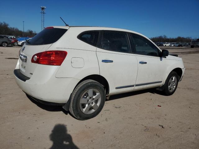 JN8AS5MV4EW701053 - 2014 NISSAN ROGUE S WHITE photo 3