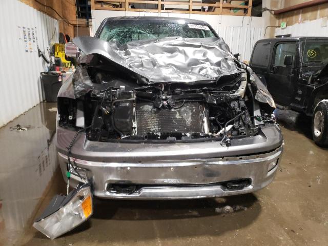 1C6RD7NT0CS184492 - 2012 DODGE RAM 1500 LARAMIE SILVER photo 5