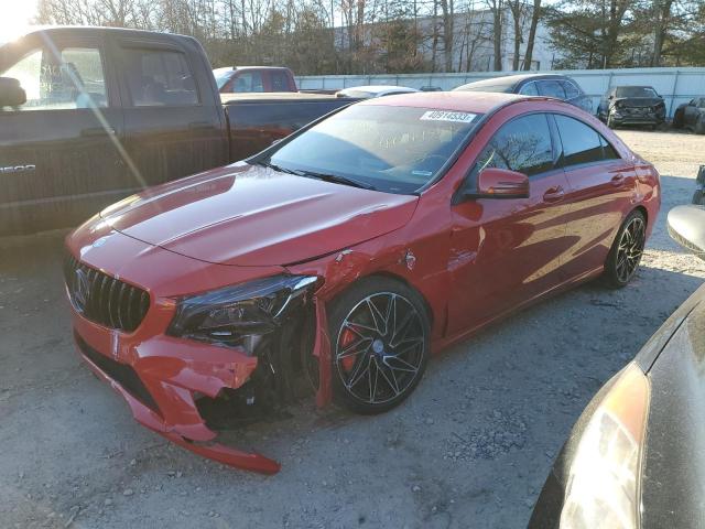 WDDSJ4GB3FN218214 - 2015 MERCEDES-BENZ CLA 250 4MATIC RED photo 1