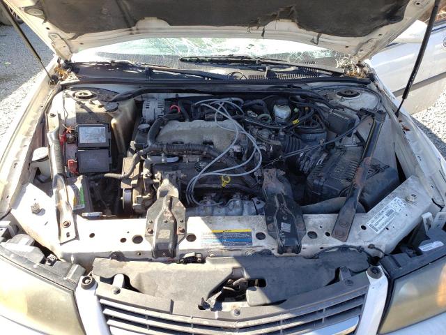 2G1WF52E039341397 - 2003 CHEVROLET IMPALA WHITE photo 11