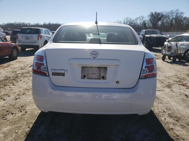 3N1AB61E68L733974 - 2008 NISSAN SENTRA 2.0 WHITE photo 6